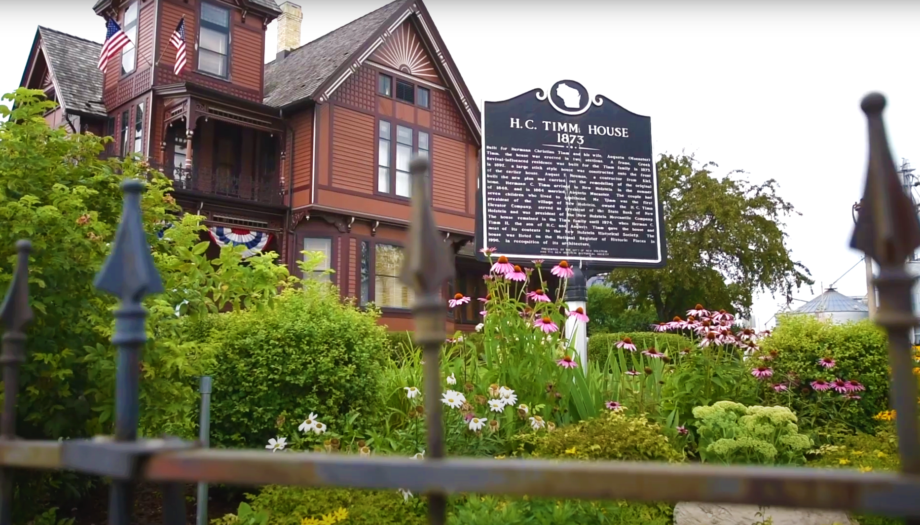 Timm house in New Holstein