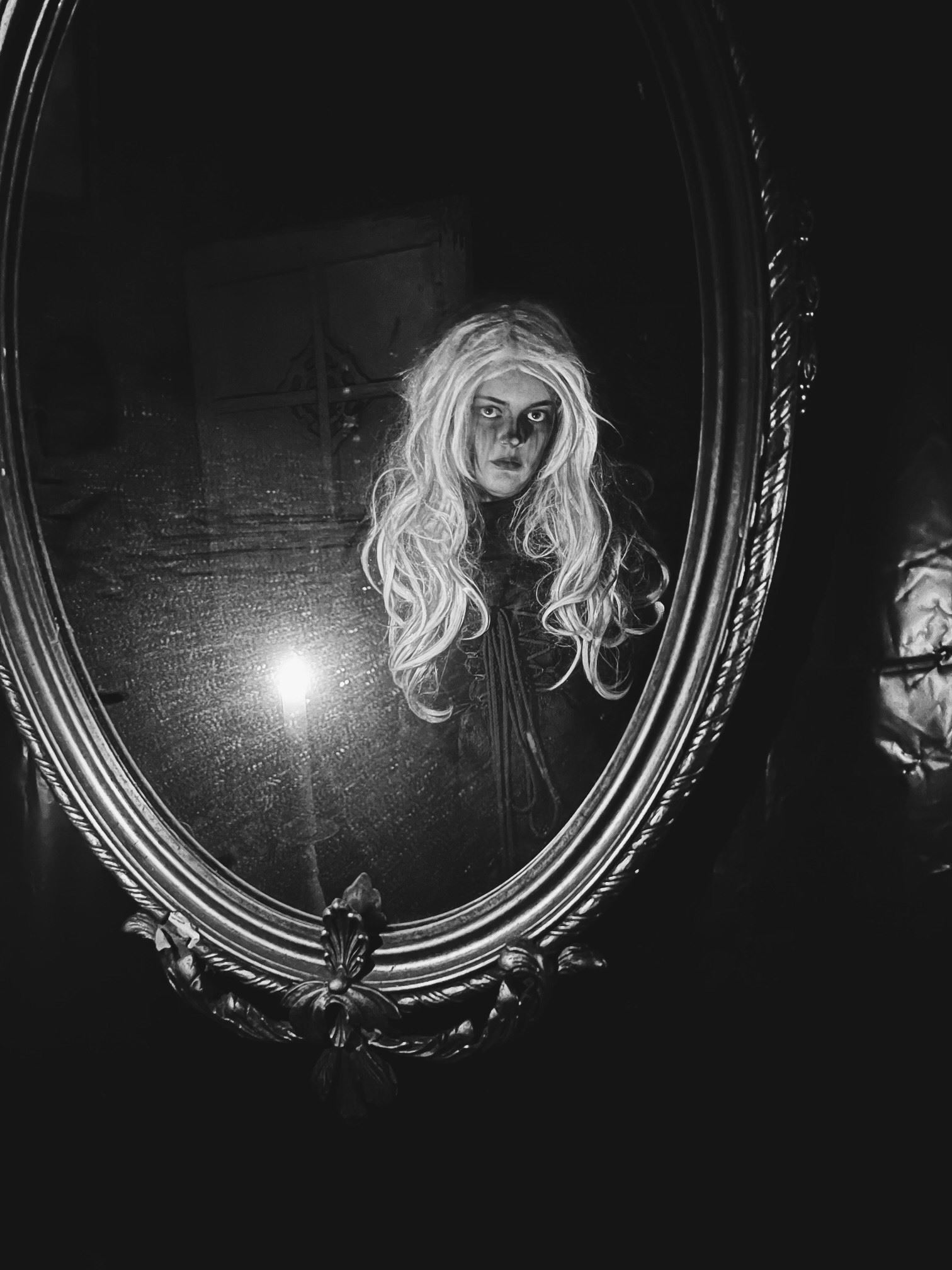 Bobbi Jo Smith Haunted Past Time Hotel New Holstein Best Selfie